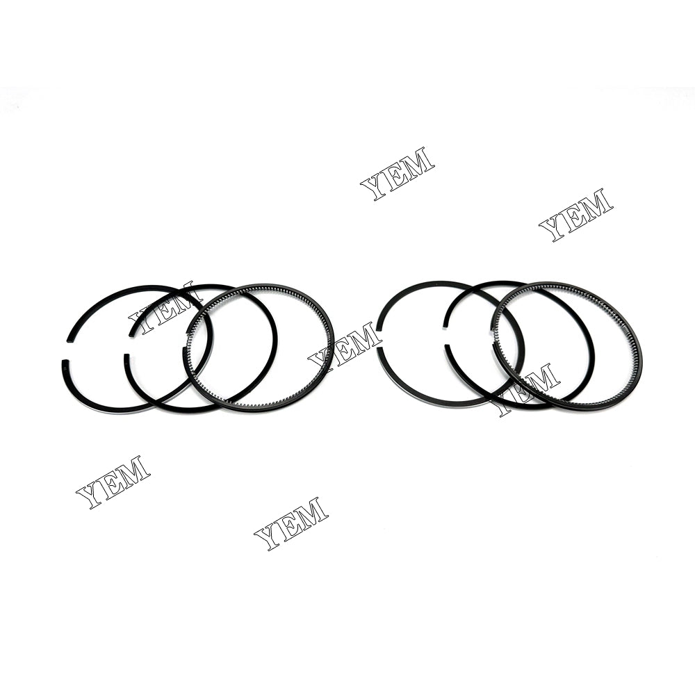 For Kubota Z602 72.5mm Piston Ring+0.5mm 2MM 2 Cylinder Diesel Engine Parts For Kubota