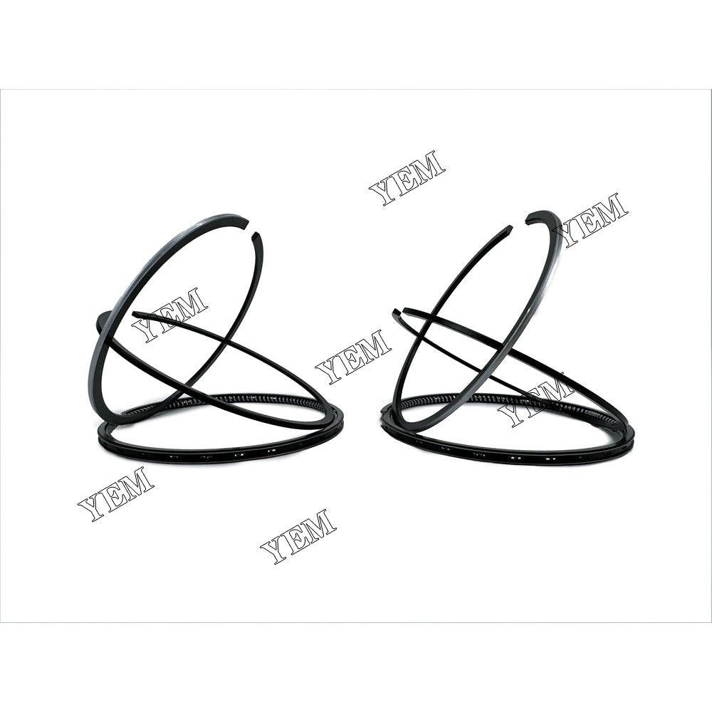 For Kubota Z602 72.5mm Piston Ring+0.5mm 2MM 2 Cylinder Diesel Engine Parts For Kubota