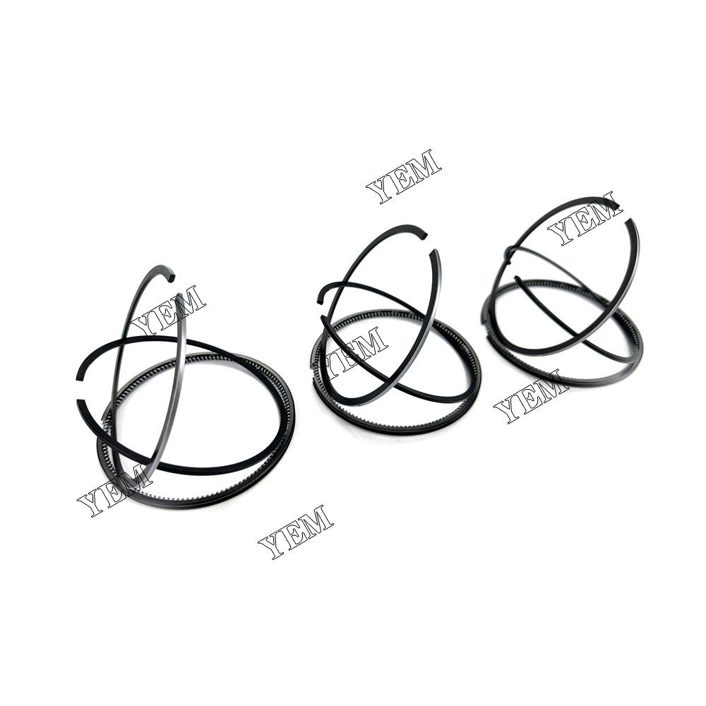 For Shibaura 403C-15 84.5mm Piston Ring+0.5mm Slanting mouth 3 Cylinder Diesel Engine Parts For Shibaura