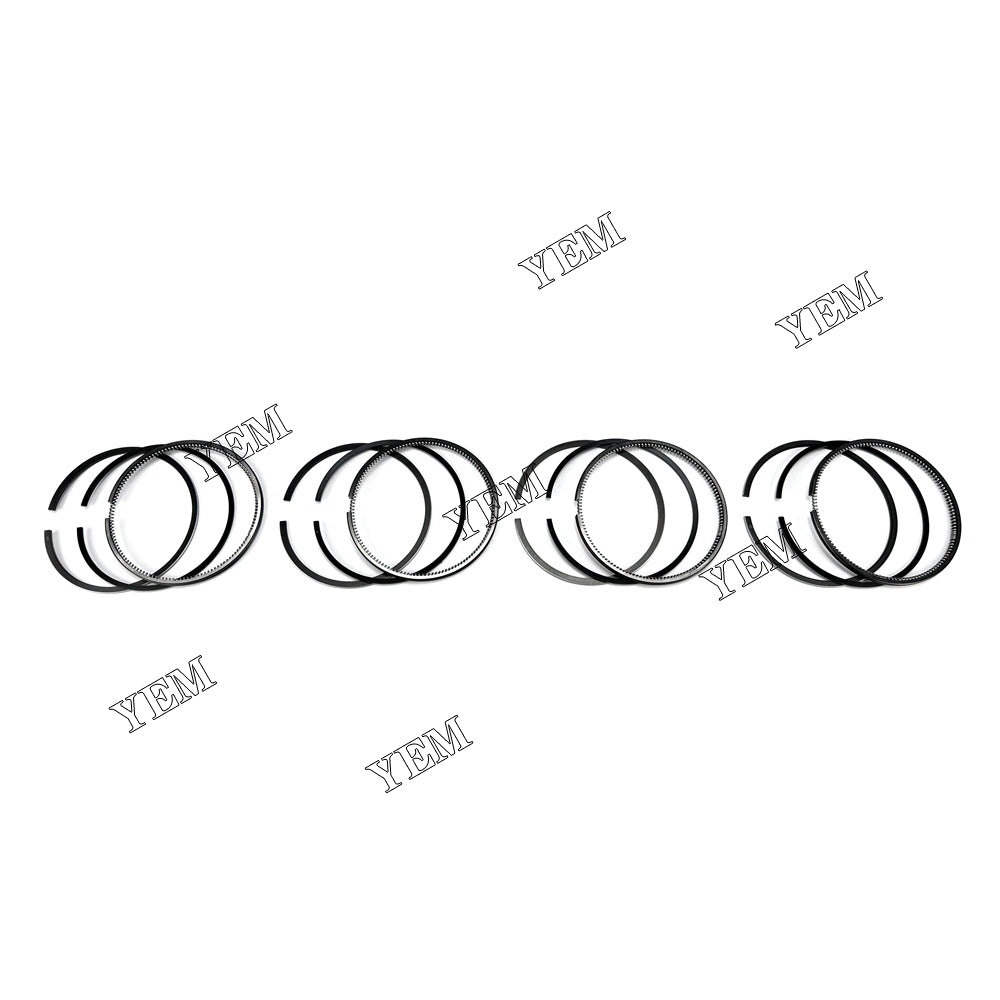 For Yanmar 4TNV84 84.5mm Piston Ring+0.5mm 4 Cylinder Diesel Engine Parts For Yanmar