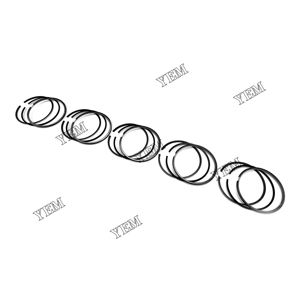 For Kubota V1305 76.5mm Piston Ring+0.5mm 4 Cylinder Diesel Engine Parts For Kubota