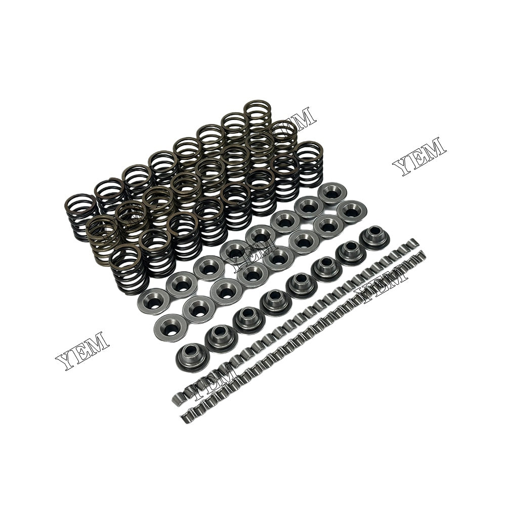 6WF1 Valve Spring Kit Spring Seat & Retainer For Isuzu (Fit One Engine)