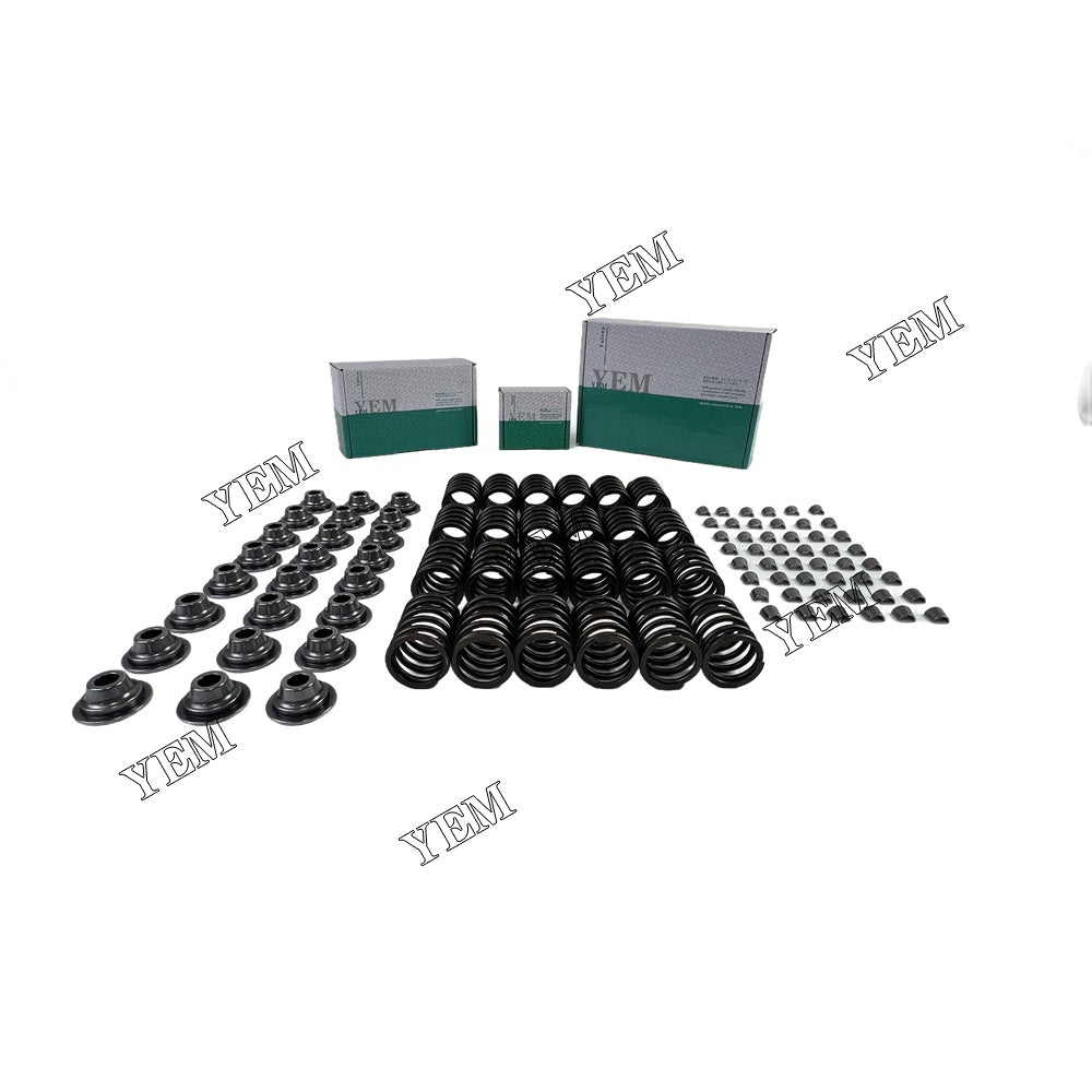 C6.6 Valve Spring Kit Spring Seat & Retainer For Caterpillar (Fit One Engine) For Caterpillar