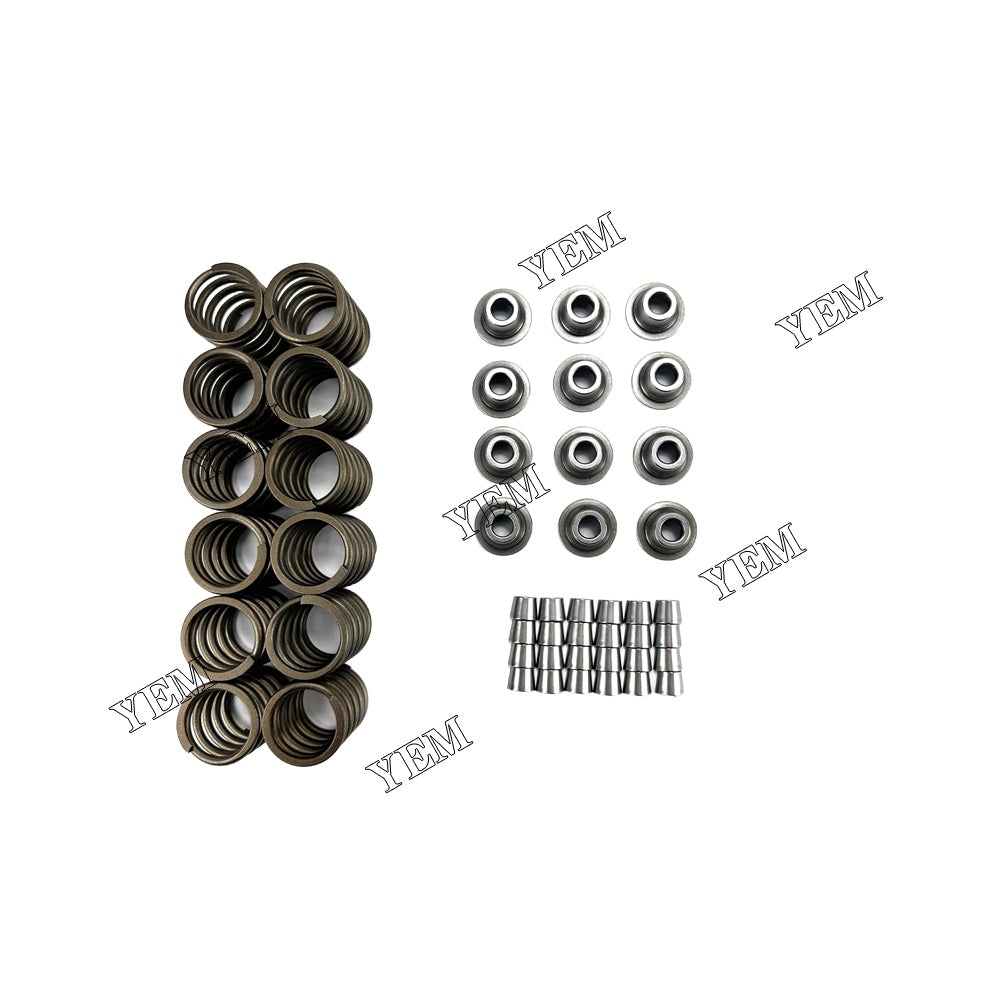 D6E Valve Spring Kit Spring Seat & Retainer For Volvo (Fit One Engine)