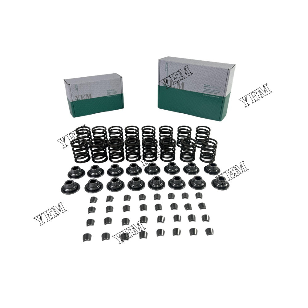 D3.8 Valve Spring Kit Spring Seat & Retainer For Volvo (Fit One Engine) For Volvo