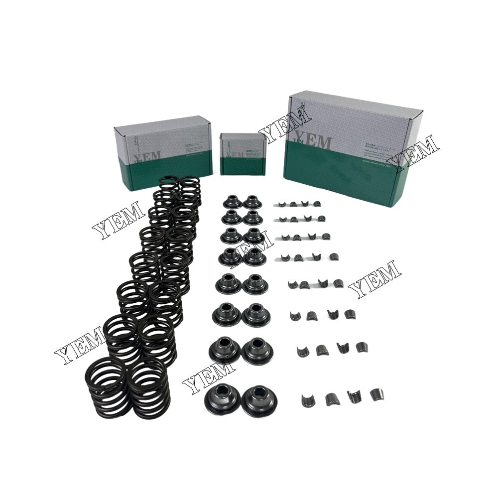 4TNV98 Valve Spring Kit Spring Seat & Retainer For Yanmar (Fit One Engine) For Yanmar
