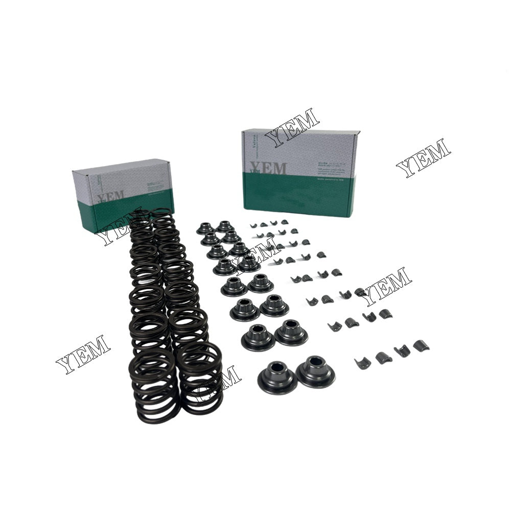 V2607 Valve Spring Kit Spring Seat & Retainer For Kubota (Fit One Engine) For Kubota