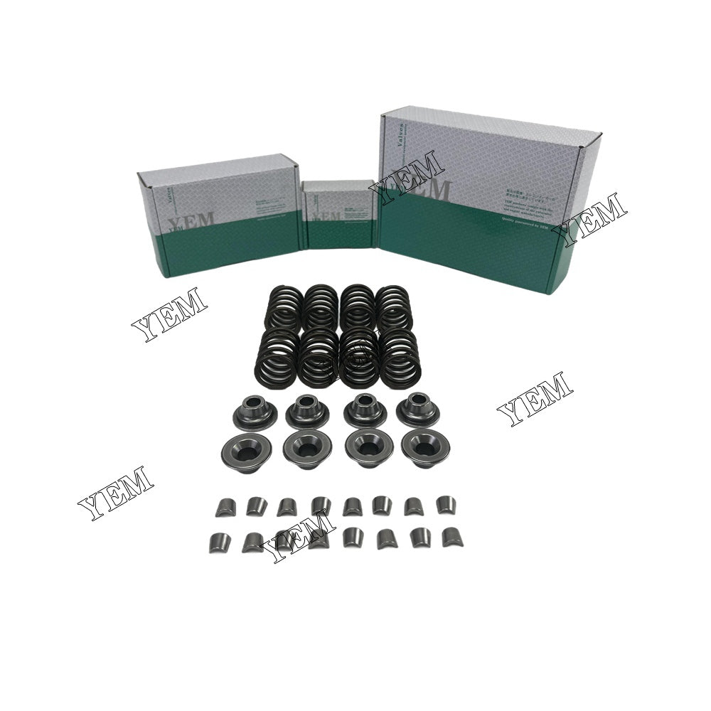 V1305 Valve Spring Kit Spring Seat & Retainer For Kubota (Fit One Engine) For Kubota