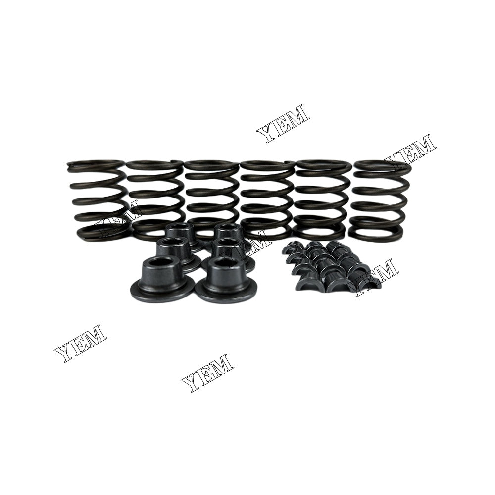 3TNM74 Valve Spring Kit Spring Seat & Retainer For Yanmar (Fit One Engine) For Yanmar