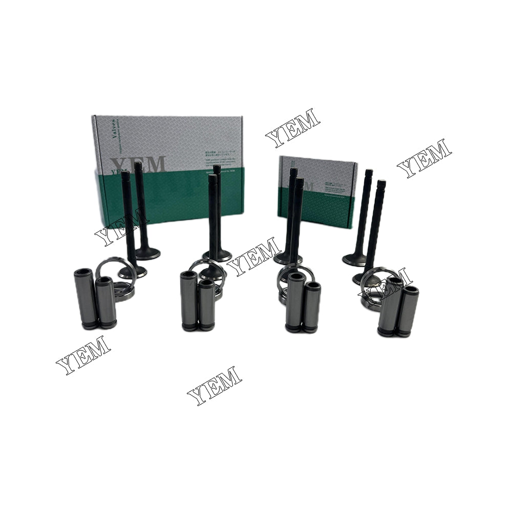 V1505 Intake & Exhaust Valve Guide Seat Kit For Kubota 2800 RDV excavator For Kubota