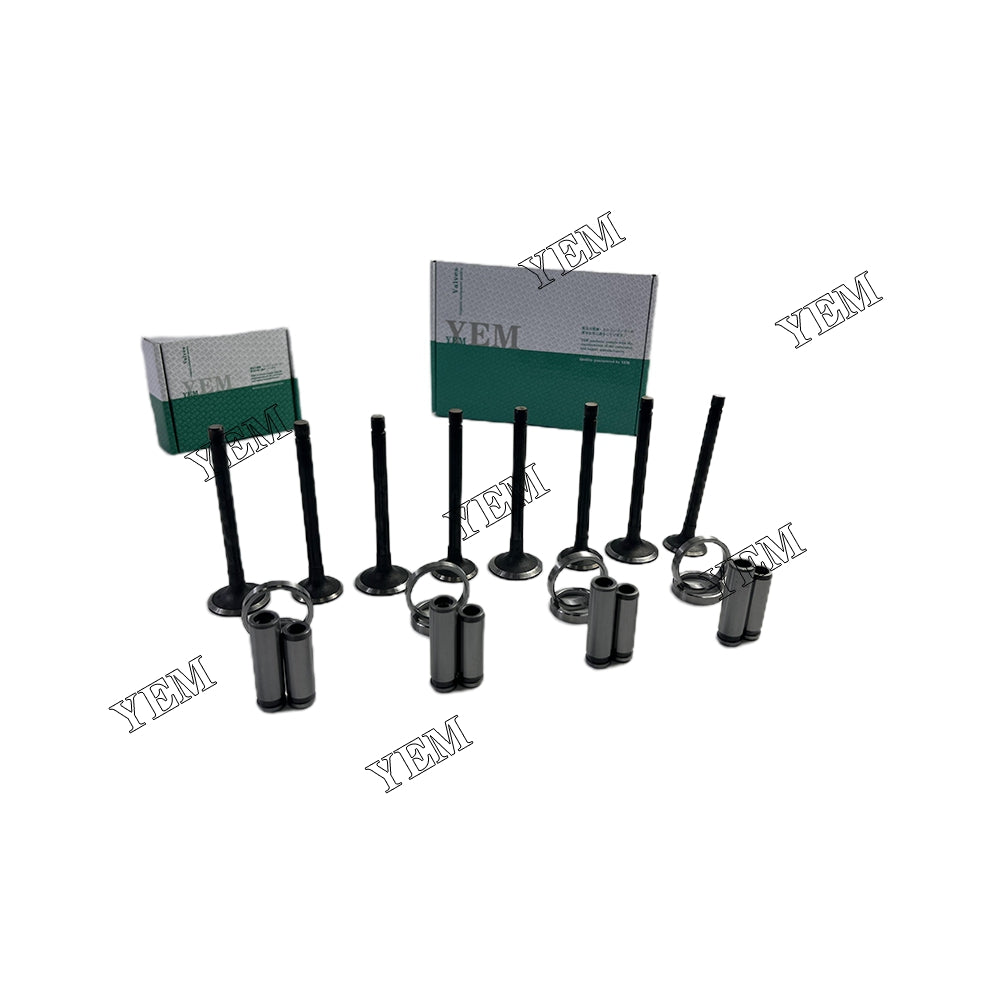 4TNE84 Intake & Exhaust Valve Guide Seat Kit For Yanmar AF339 2040 loader For Yanmar
