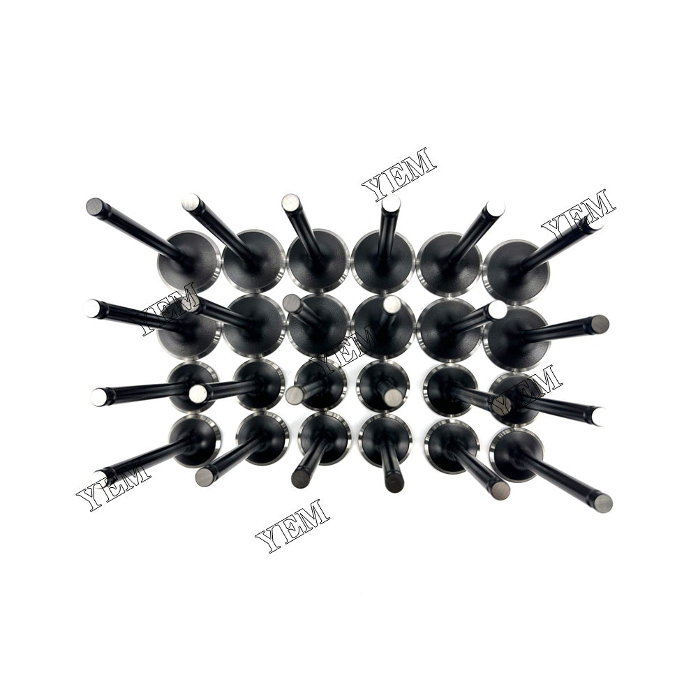24 PC 3176 Intake Valve & Exhaust Valve Kit For Caterpillar S Spare Parts For Caterpillar
