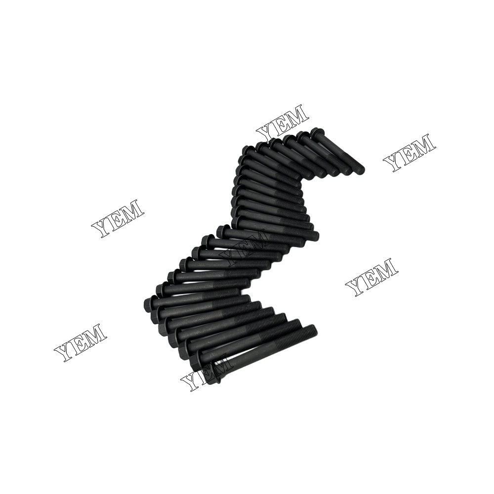 26 PC C18 Cylinder Head Bolt For Caterpillar S Spare Parts