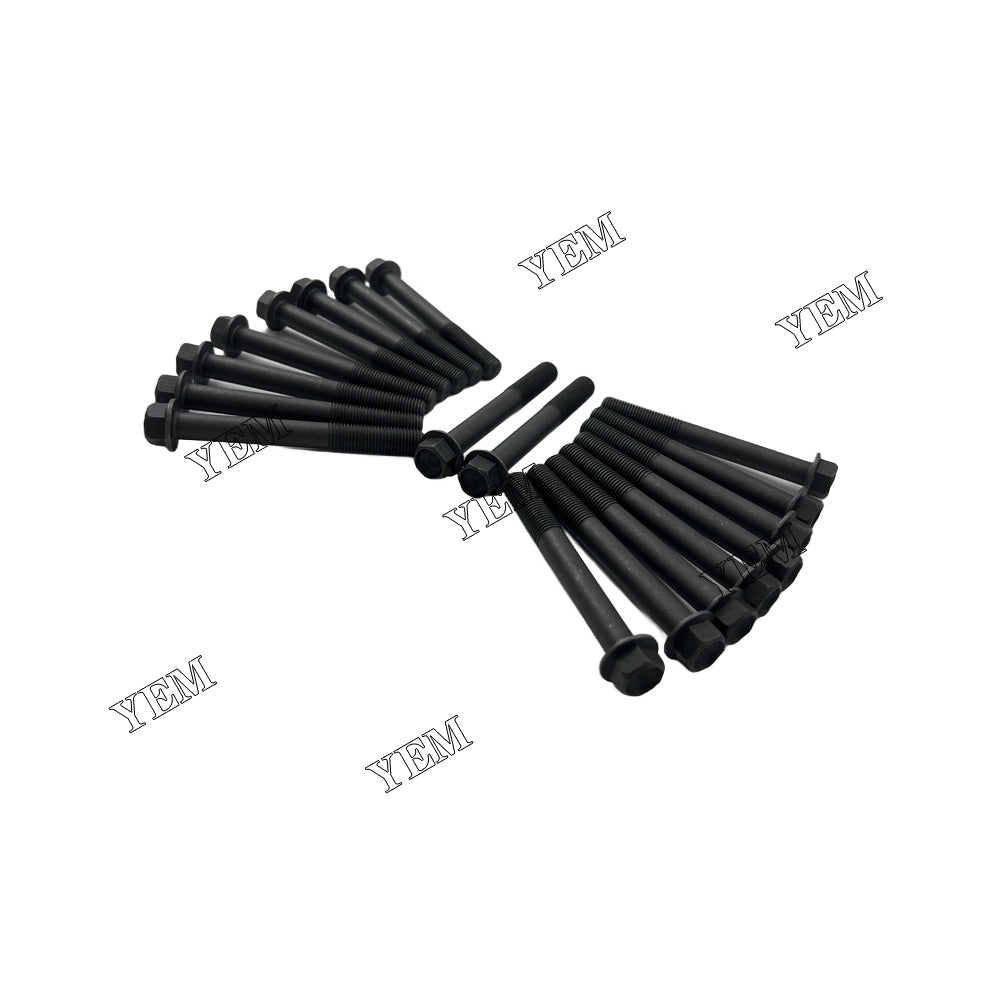 18PCS K25 Cylinder Head Bolt Set For Nisssan Maximal FG 25 T-M2WA3 diesel klift For Nisssan