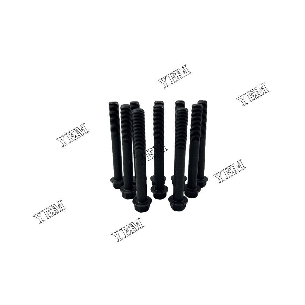 7PCS B6000 Cylinder Head Bolt Set For Kubota Excavator For Kubota