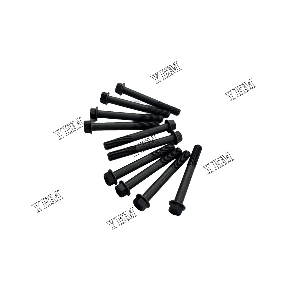 7PCS B6000 Cylinder Head Bolt Set For Kubota Excavator For Kubota