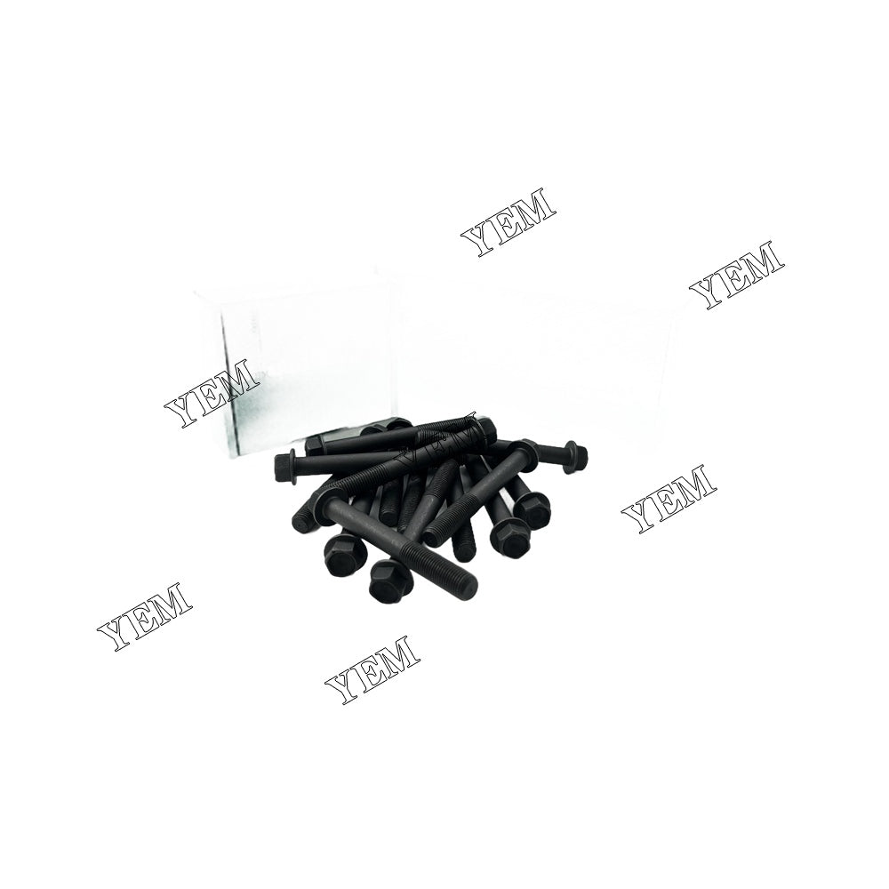 14PCS 3TN78 Cylinder Head Bolt For Yanmar Excavator parts For Yanmar