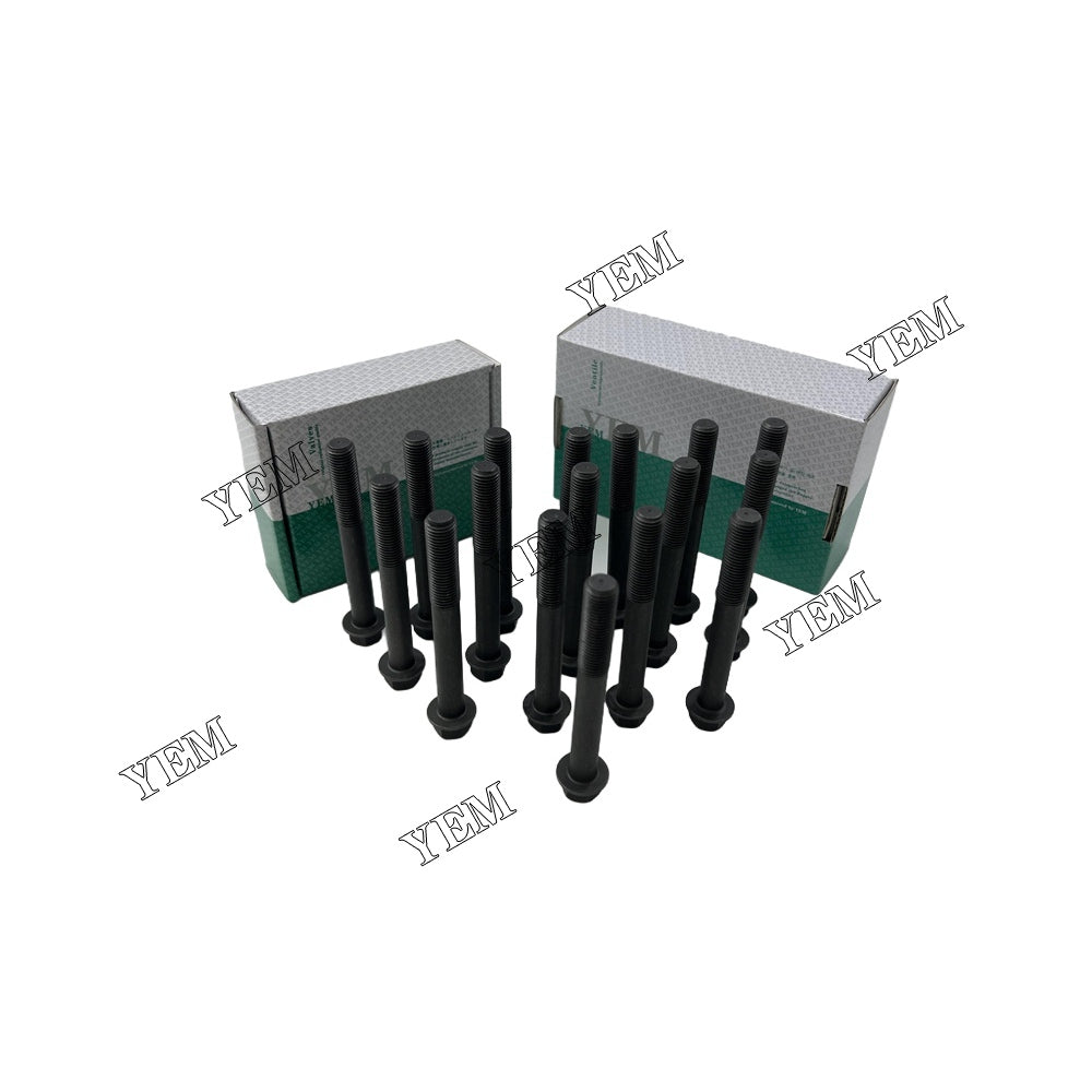 17PCS C4.2 Cylinder Head Bolt Set For Caterpillar
