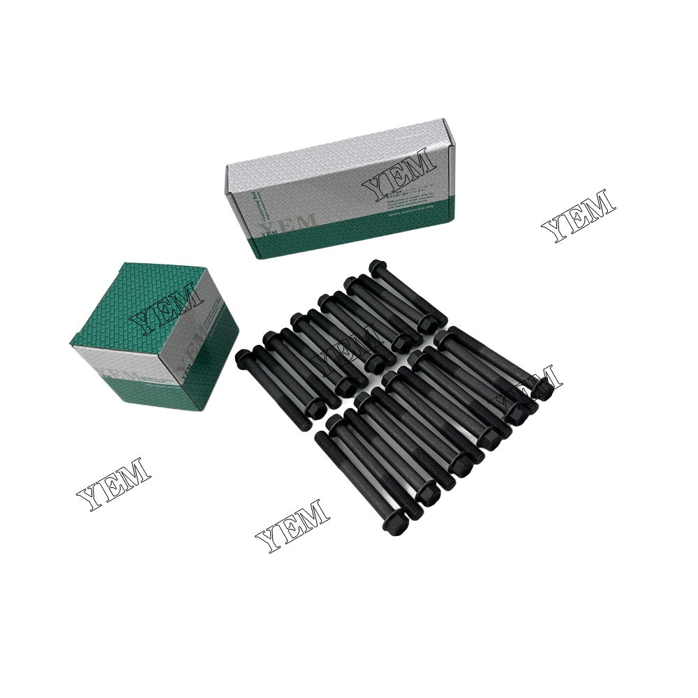 22PCS 3054 Cylinder Head Bolt Set For Caterpillar For Caterpillar