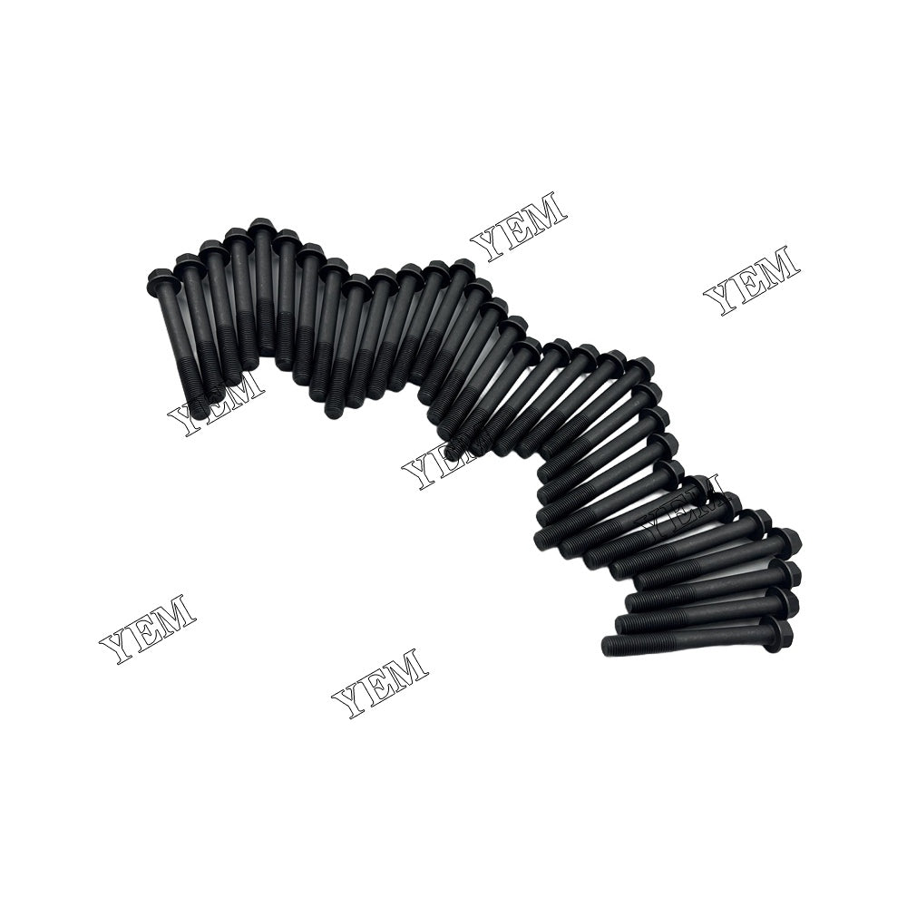 32PCS 6D31 Cylinder Head Bolt Set For Mitsubishi 6D31 Engine