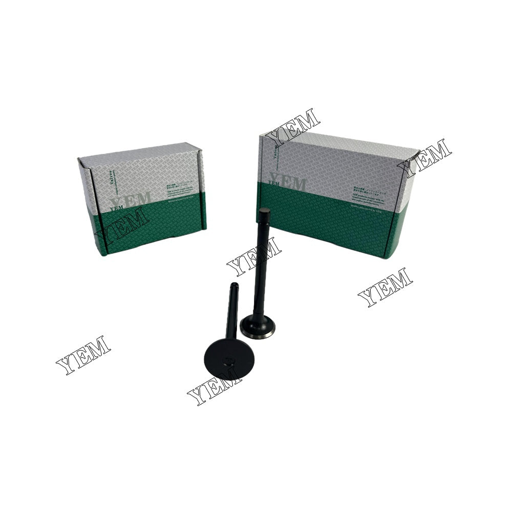 2 PCS EA300 Intake Valve & Exhaust Valve Kit For Kubota Excavator parts