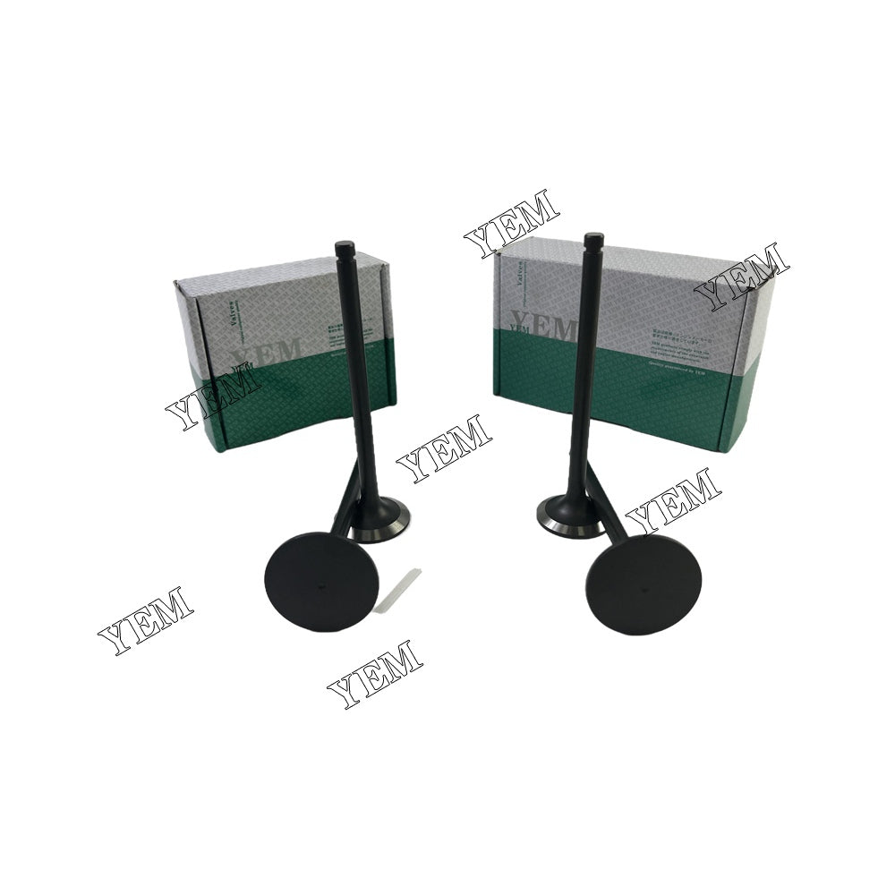 4 PCS 2D94-2 Intake Valve & Exhaust Valve Kit For Komatsu PC20-1 excavator For Komatsu