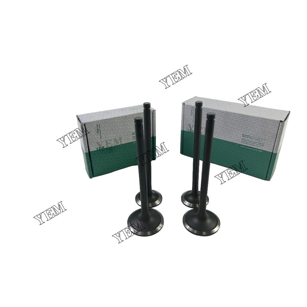 4 PCS Z482 Intake Valve & Exhaust Valve Kit For Kubota MB 048 excavator For Kubota