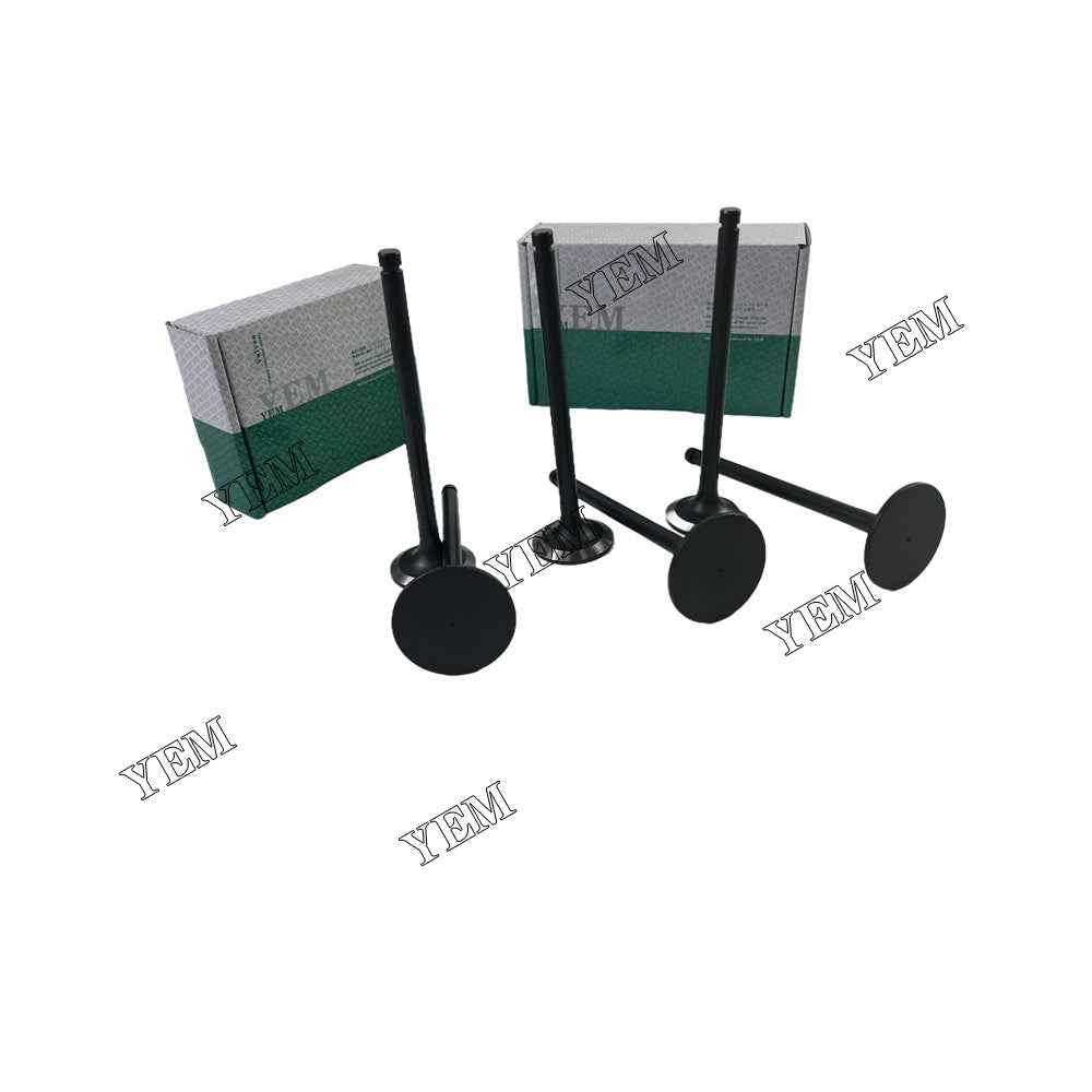 6 PCS 3D94 Intake Valve & Exhaust Valve Kit For Komatsu excavator For Komatsu