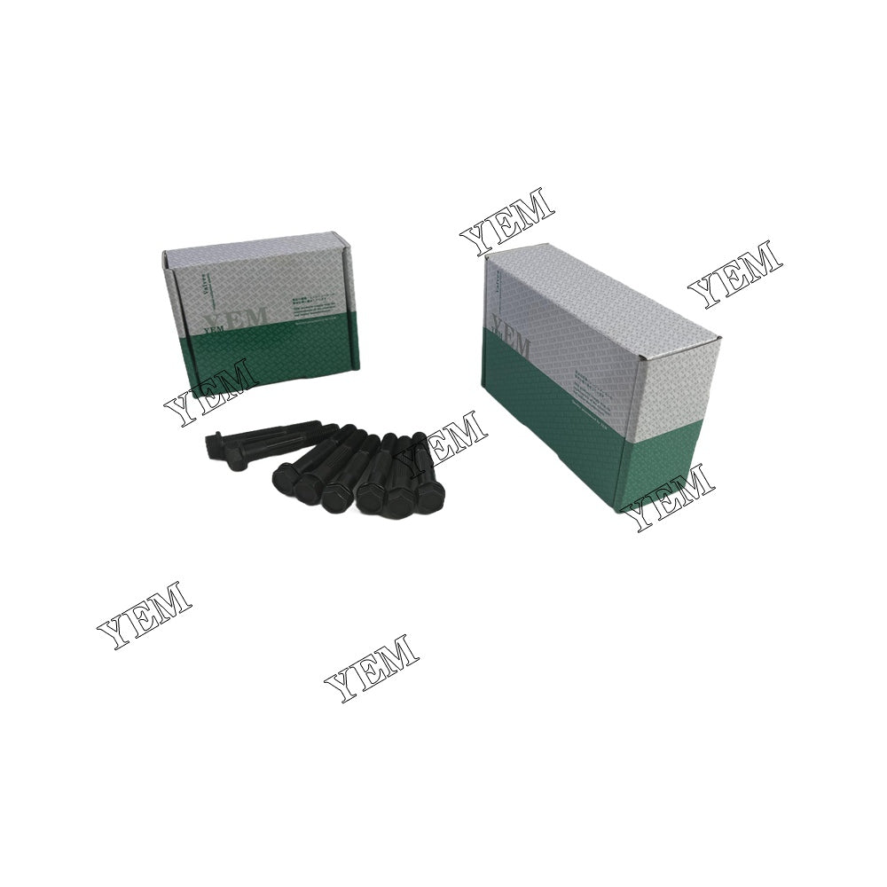 8PCS 4TNV88C Connecting Rod Bolt For Yanmar Hitachi ZX55U-6 excavator For Yanmar