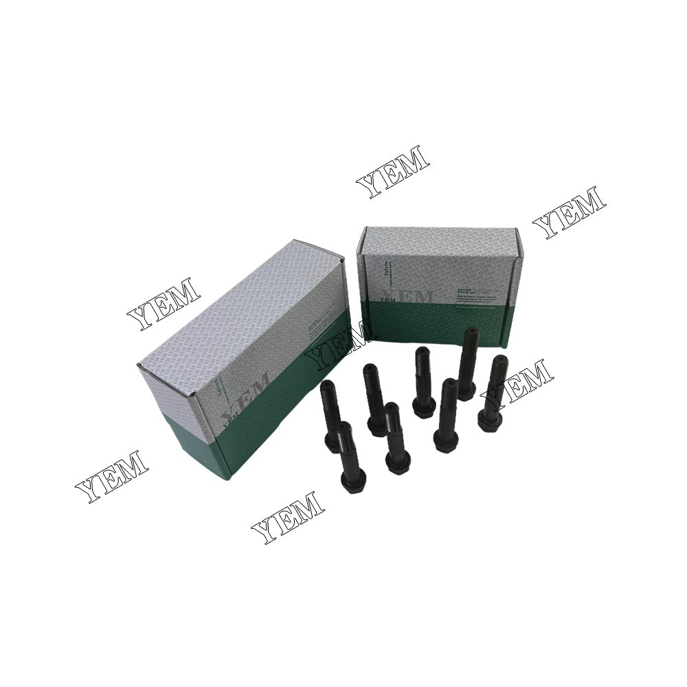 8PCS 4TNE82 Connecting Rod Bolt For Yanmar Excavator parts For Yanmar