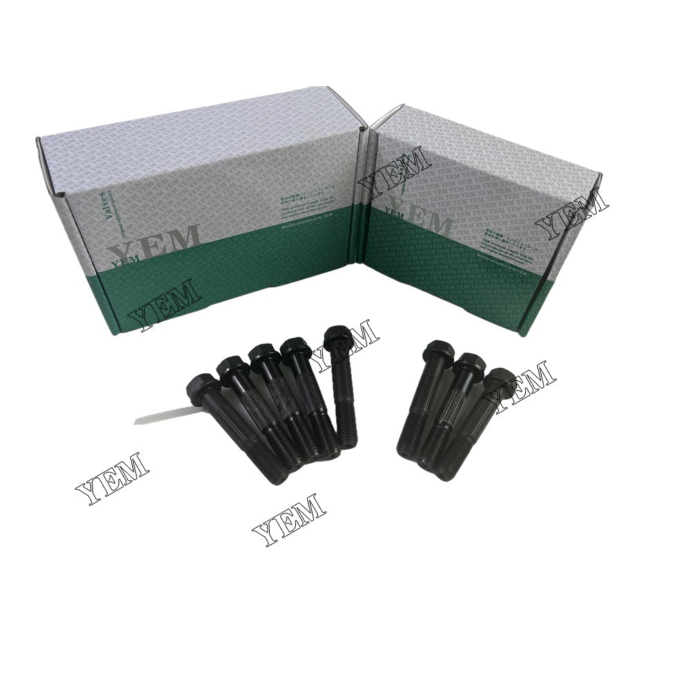 12PCS D1146 Connecting Rod Bolt Screw For Doosan / DEVELON 170 W-III excavator For Doosan / DEVELON