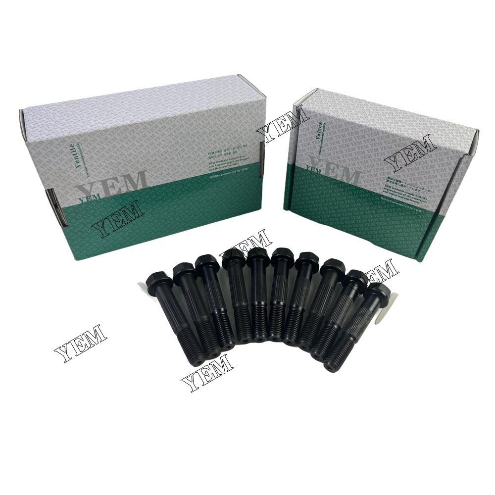 10PCS F2503 Connecting Rod Bolt Screw For Kubota Excavator For Kubota