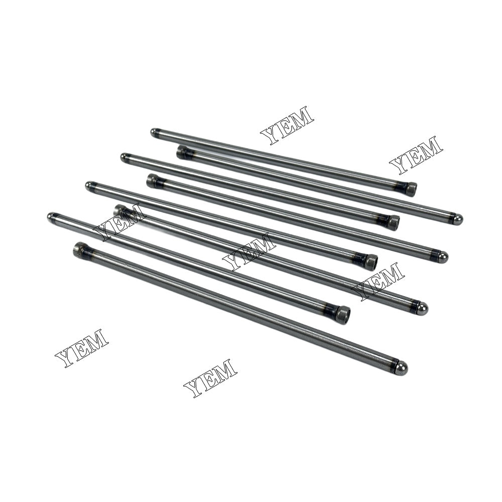 8PCS 4HK1 Valve Push Rod For Isuzu SY155W excavator For Isuzu