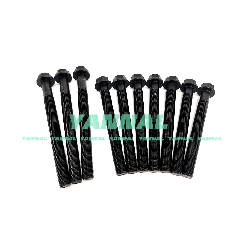 Good quality For Caterpillar C4.4 Cylinder Head Bolt 10PCS installed one engine For Caterpillar