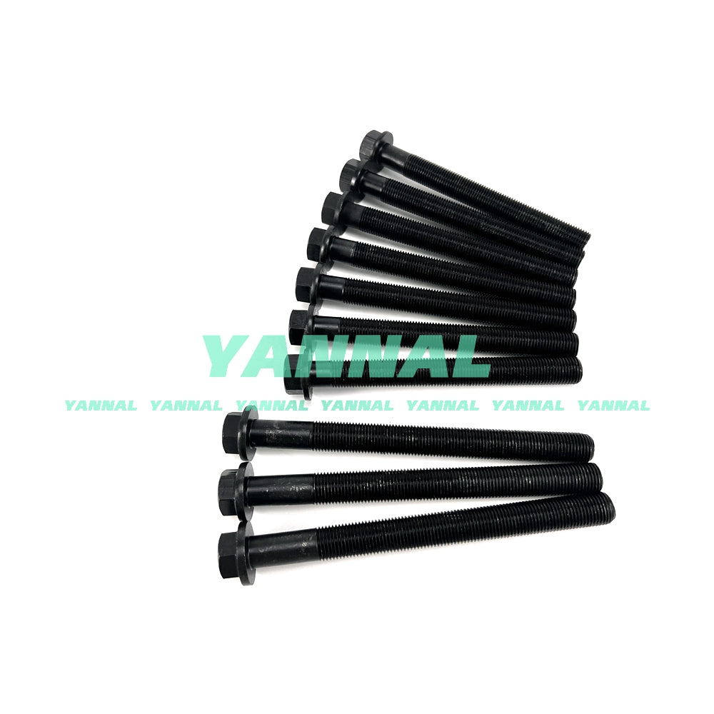 Good quality For Perkins C4.4-CR Cylinder Head Bolt 10PCS installed one engine For Perkins