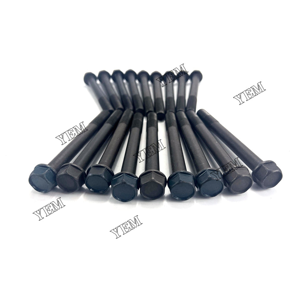 Good quality For Volvo D3.8 Head Bolt Set 1C010-03450 18PCS installed one engine For Volvo