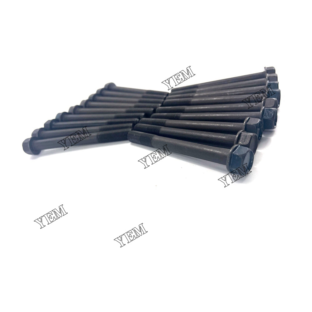 Good quality For Volvo D3.8 Head Bolt Set 1C010-03450 18PCS installed one engine For Volvo