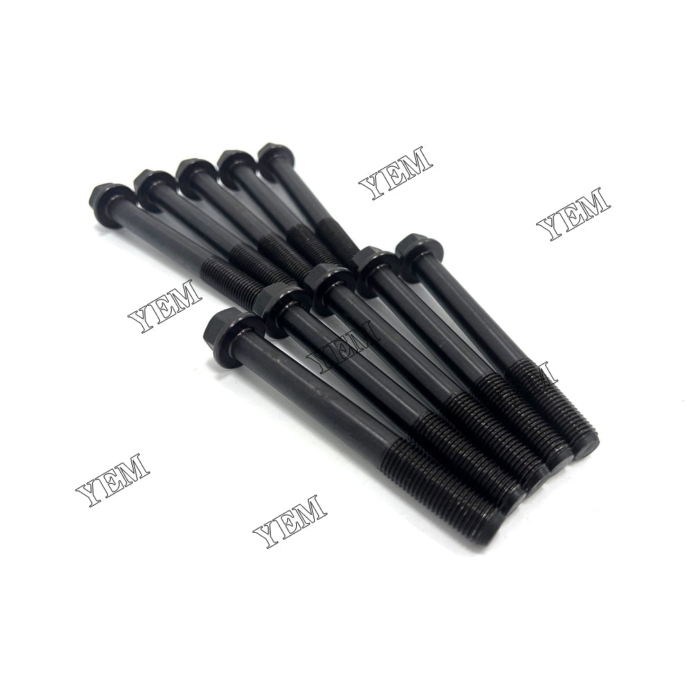 Good quality For Yanmar 2TNV70 Head Bolt Set 119515-01200 10PCS installed one engine For Yanmar