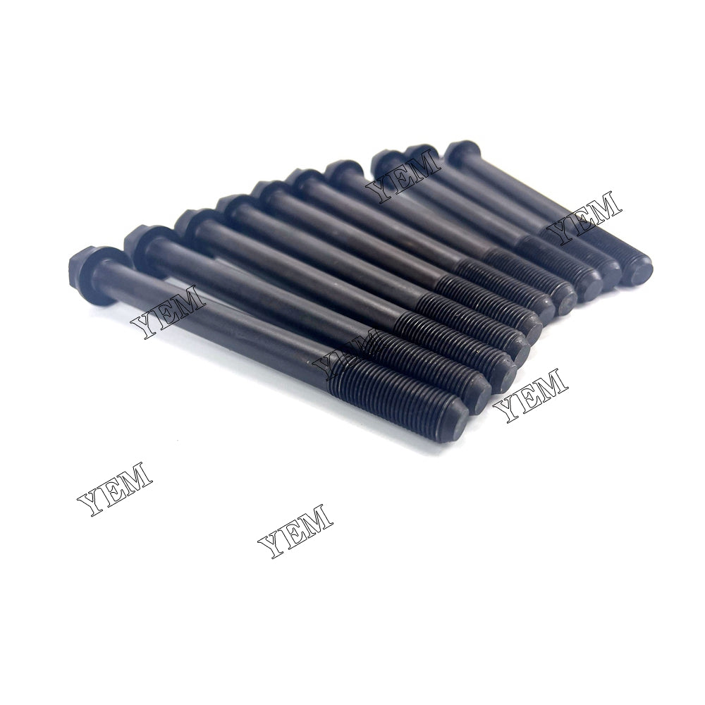Good quality For Caterpillar C2.6 Head Bolt Set 10PCS installed one engine For Caterpillar