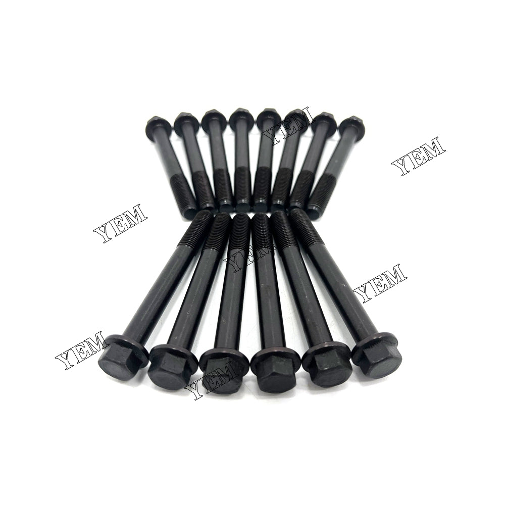 Good quality For Mitsubishi S3L Cylinder Head Bolt 14PCS installed one engine For Mitsubishi