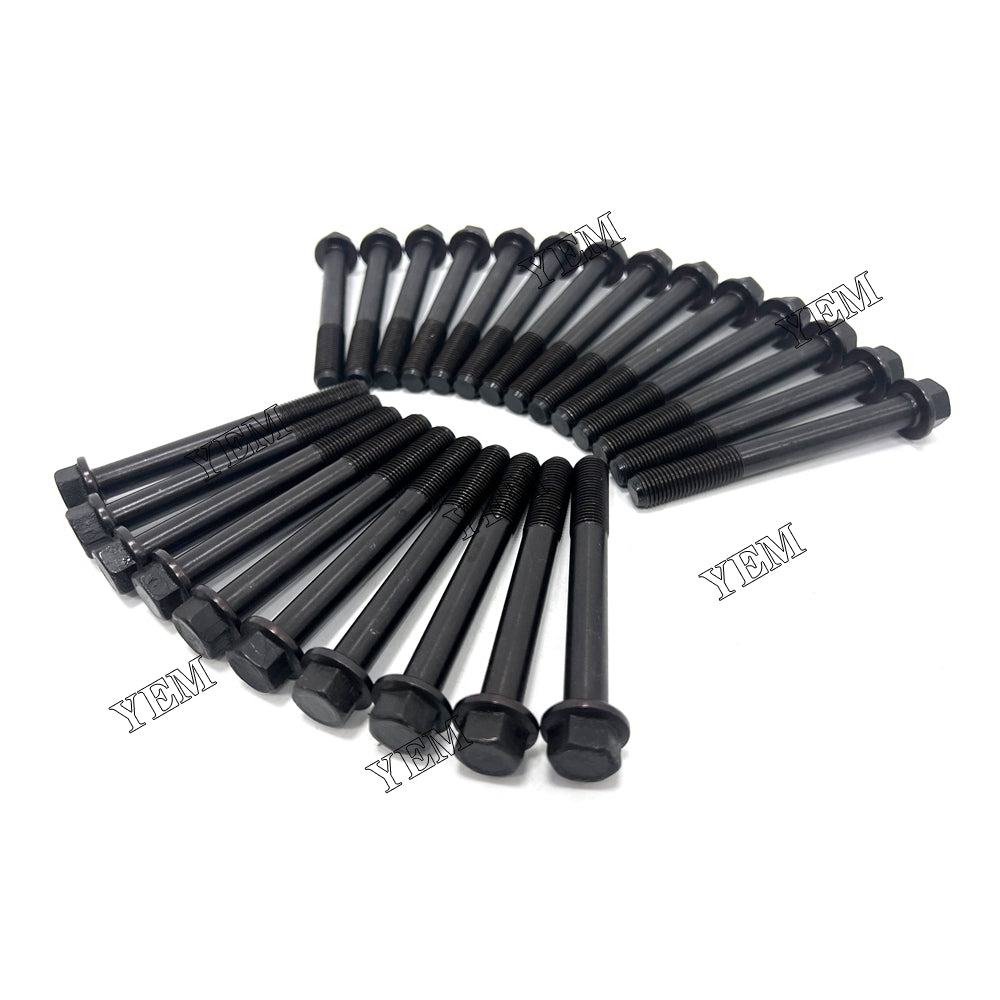Good quality For Liebherr D924T Cylinder Head Bolt 24PCS installed one engine For Liebherr