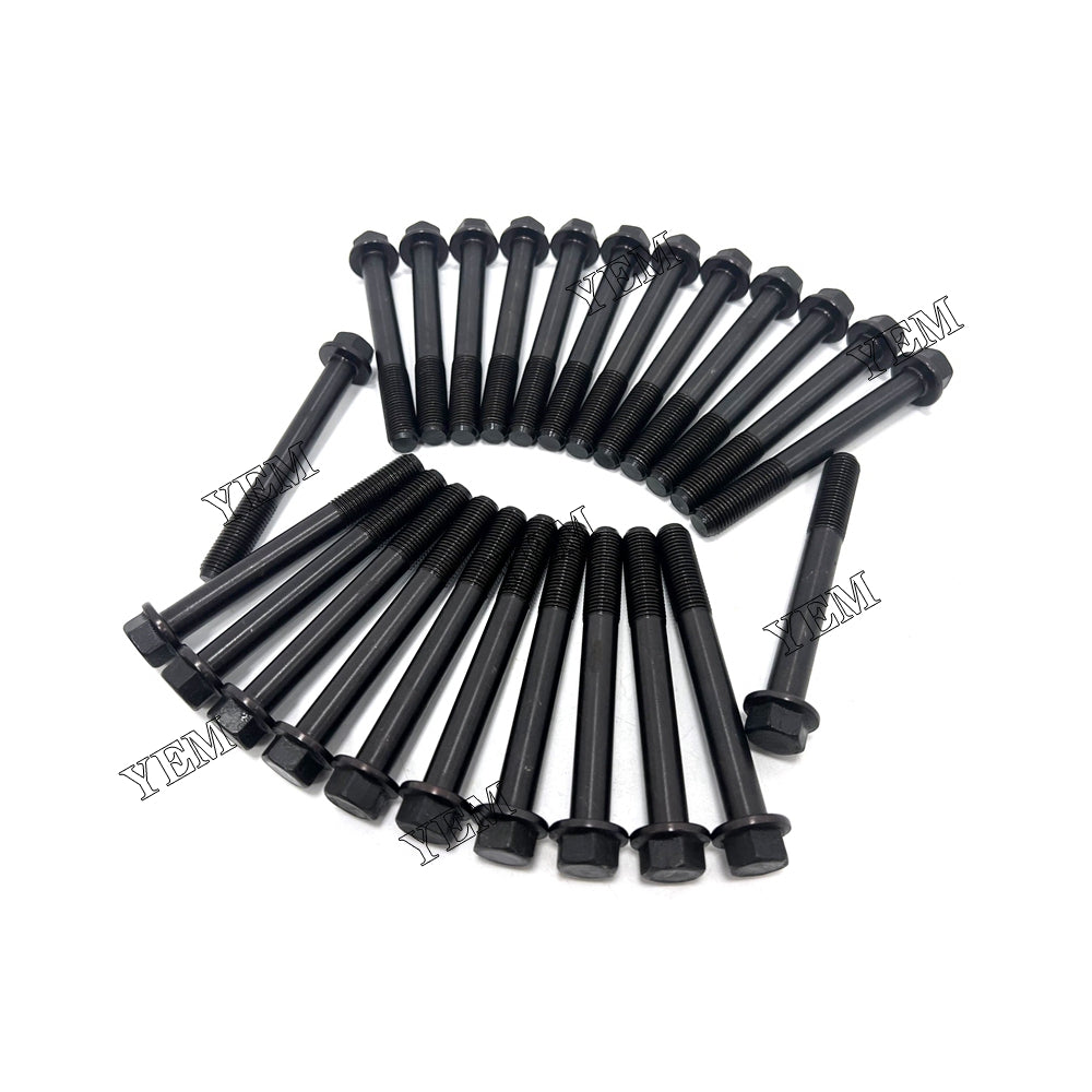 Good quality For Liebherr R914 Head Bolt Set 24PCS installed one engine For Liebherr