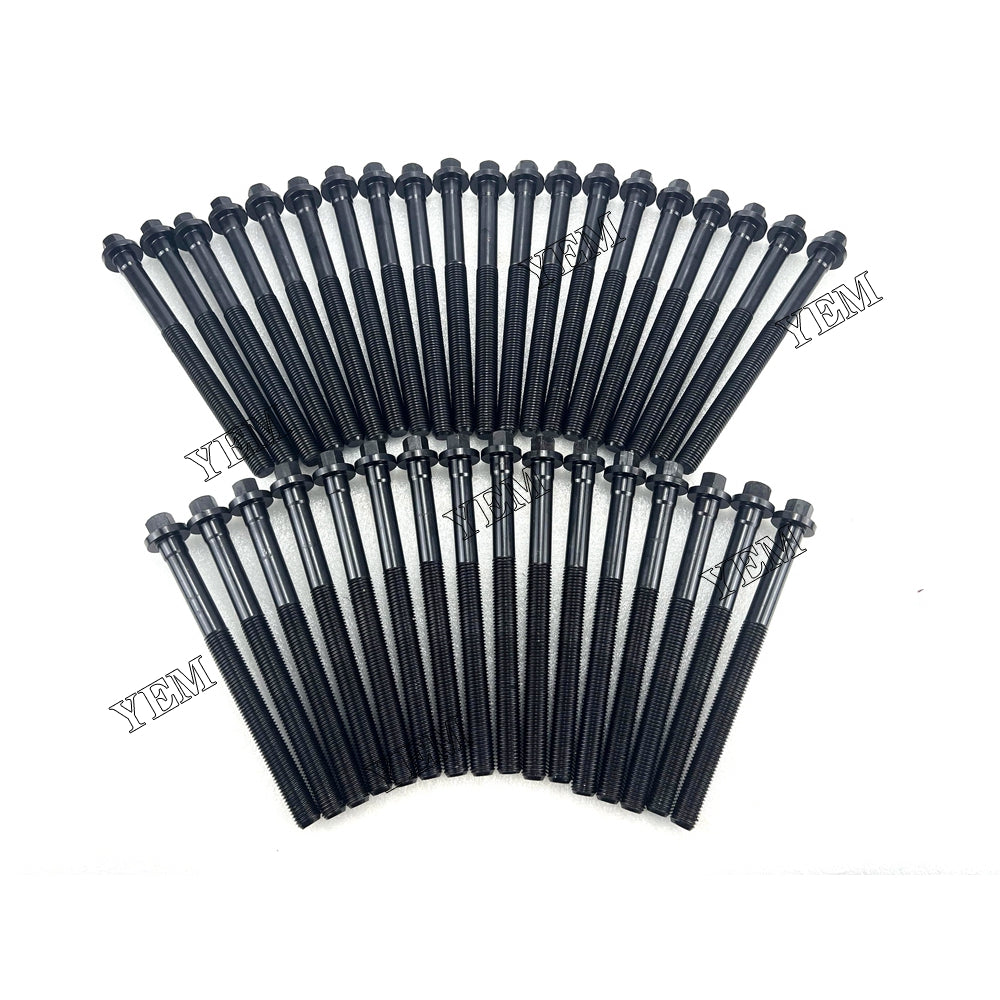 Good quality For Liebherr R934B Head Bolt Set 24PCS installed one engine For Liebherr