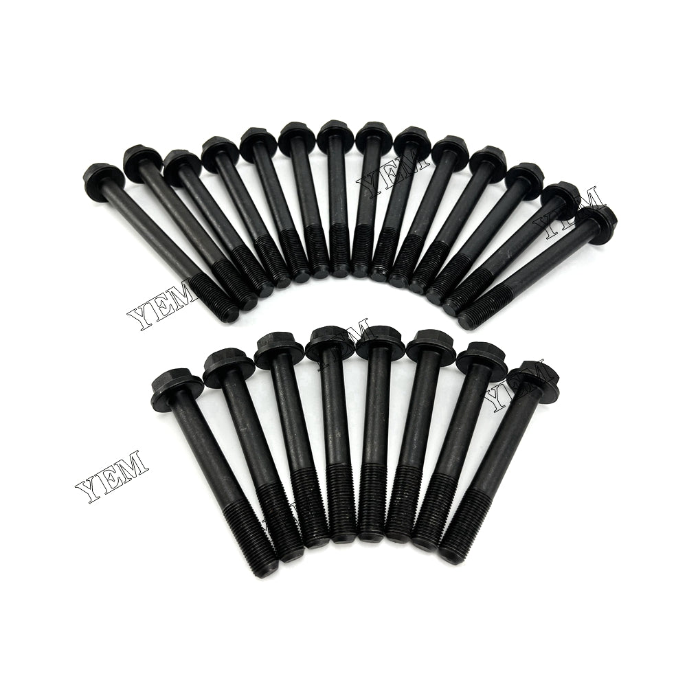 Good quality For Perkins 3054 Cylinder Head Bolt 22PCS installed one engine For Perkins