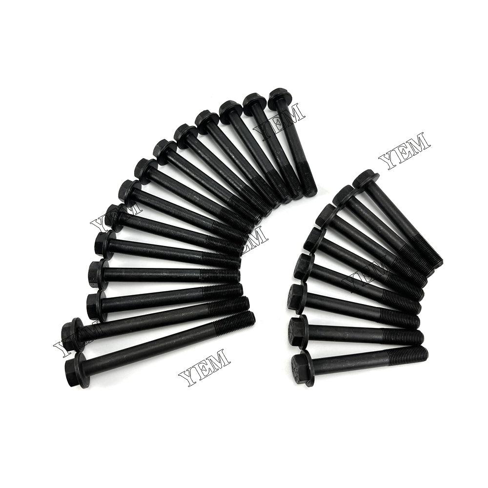 Good quality For Perkins 3054 Cylinder Head Bolt 22PCS installed one engine For Perkins