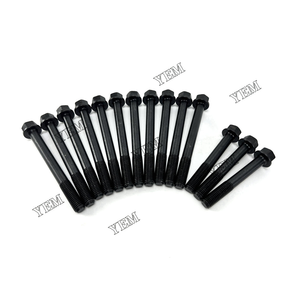 Good quality For Perkins 403D-11 Cylinder Head Bolt 14PCS installed one engine For Perkins