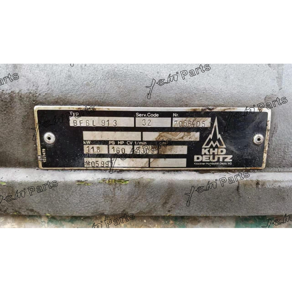 DEUTZ BF6L913 COMPLETE ENGINE ASSY For Other