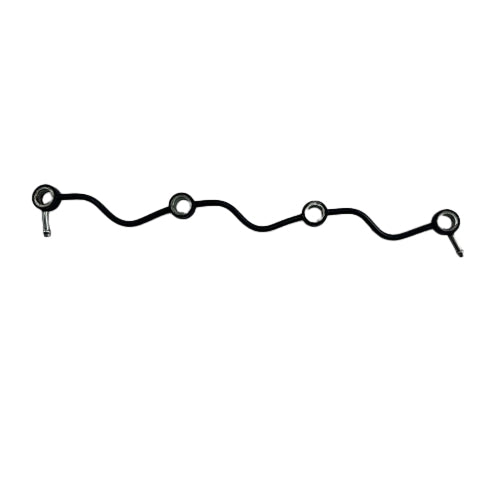 For Kubota V3300IDI Overflow Fuel Injector Return Pipe