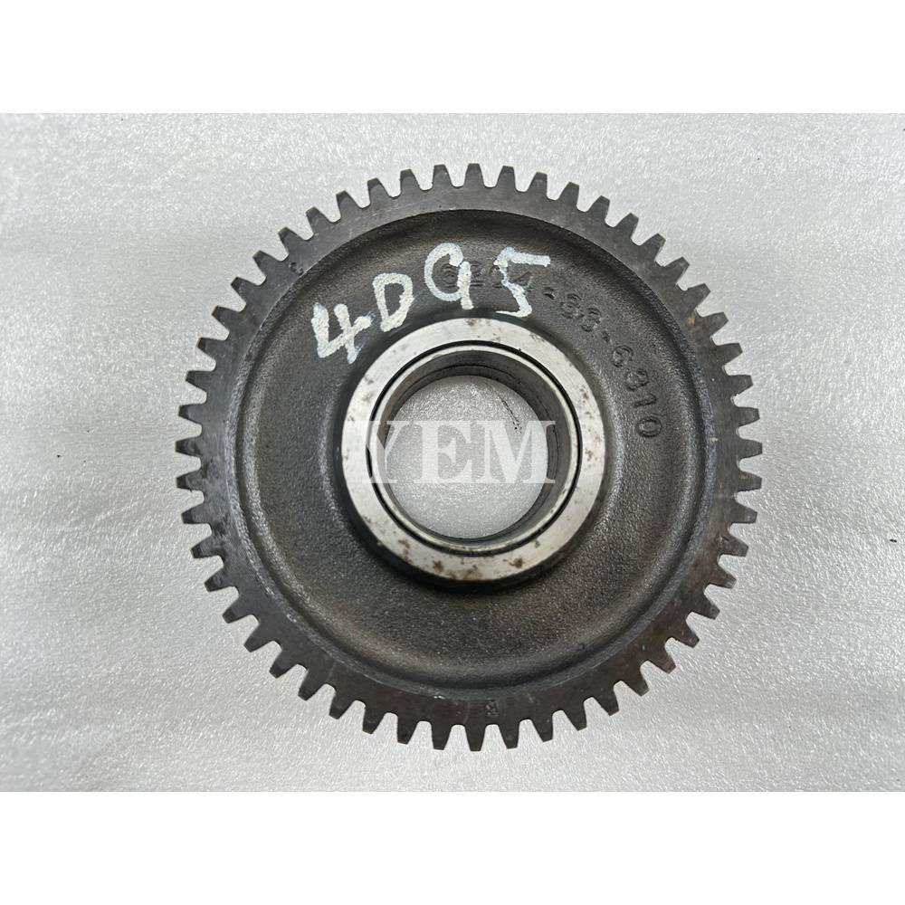 4D95 B Idler Gear 48T 6206-31-6301 For Komatsu Excavator Parts