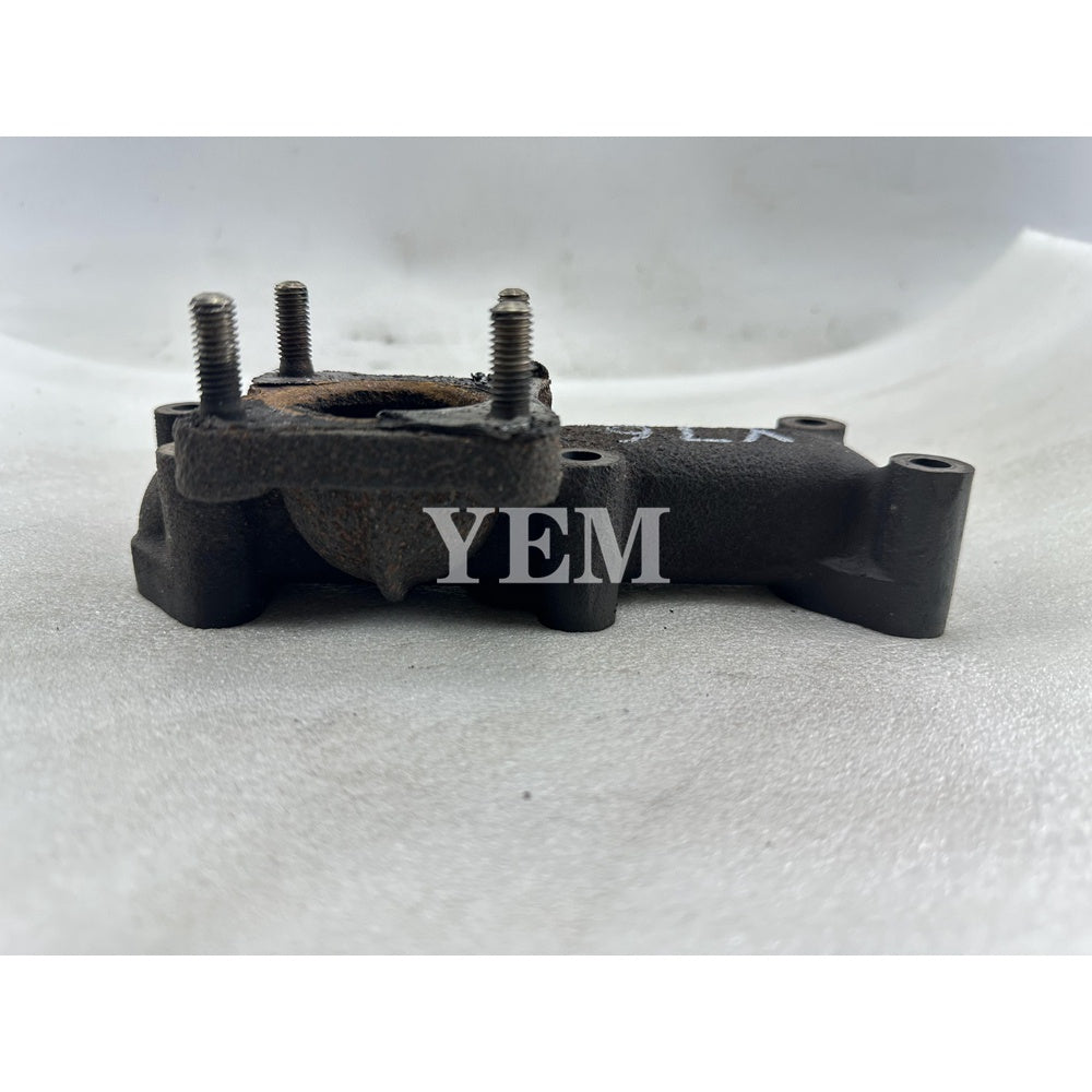 Used Exhaust Manifold 119718-13100 For Yanmar 3TNV76 Engine Wacker Neuson EZ28 excavator For Yanmar